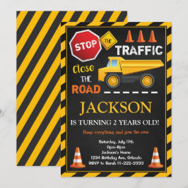 Convite para Aniversário de criança de Bomba de Co