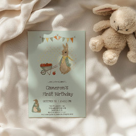 Convite para Aniversário de criança de Coelho Pete