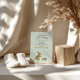 Convite para Aniversário de criança de Coelho Pete