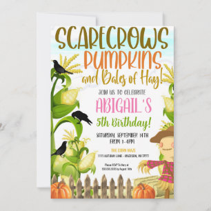 Convite para Aniversário de Queda