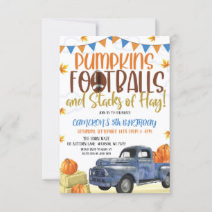 Convite para Aniversário de Queda