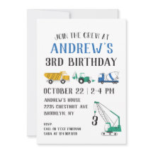 Convite para Aniversário do Local de Construção Mo