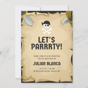 Convite para aniversários de criança