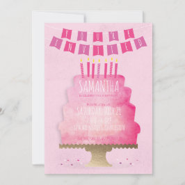 Convite para aniversários de criança - Bonito a ro