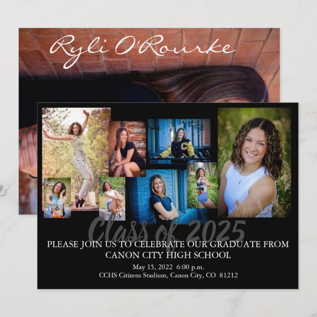 Convite para Anúncios de Graduação2 (Frente/Verso)