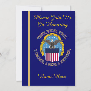 Convite para aposentadoria da Agência de Logística