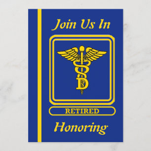 Convite para aposentadoria do dentista