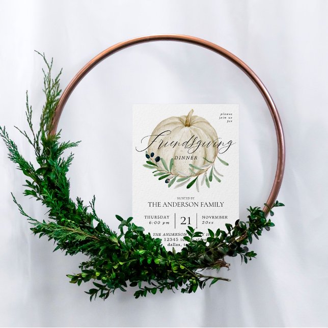 Convite para apresentação de amizade de abóbora br (Criador carregado)