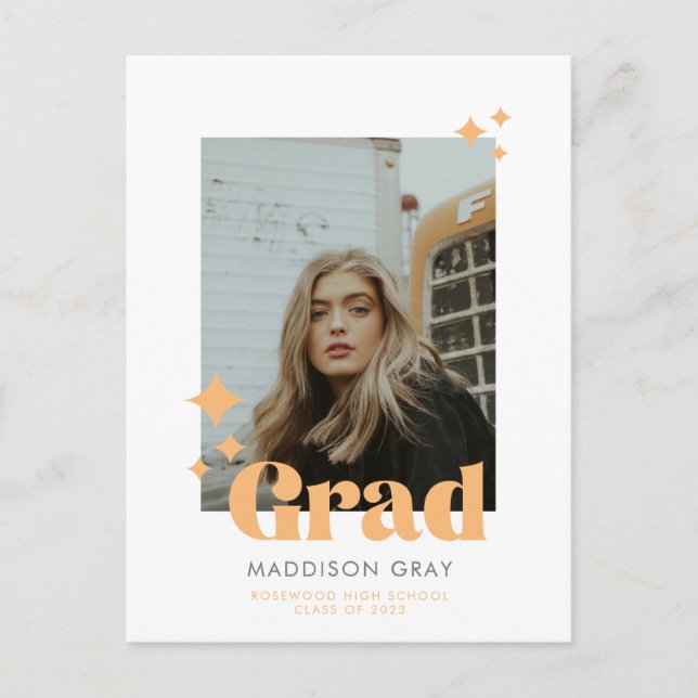 Convite para apresentação de anúncio de graduação  (Frente)