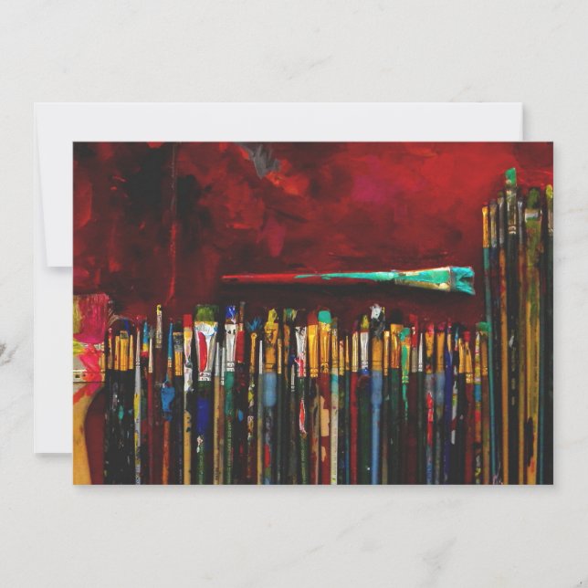 Convite para apresentação de arte (Frente)