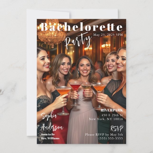 Convite para apresentação de Cobrir da revista (Frente)
