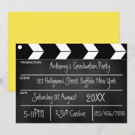 Convite para apresentação de Festas de formatura d