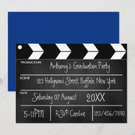 Convite para apresentação de Festas de formatura d