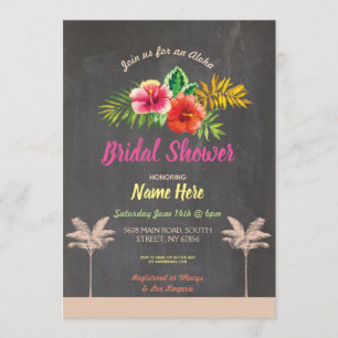 Convite para apresentação de giz tropical do Chá d