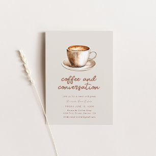 Convite para apresentação de reuniões de negócios 