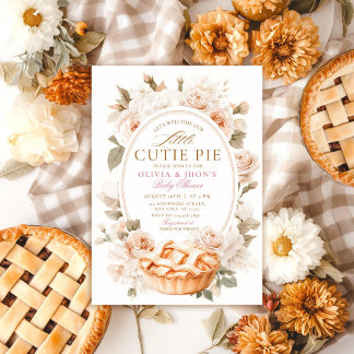 Convite para Arco Floral Cutie Pumpkin