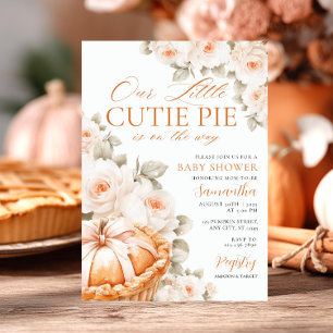 Convite para Arco Floral Cutie Pumpkin