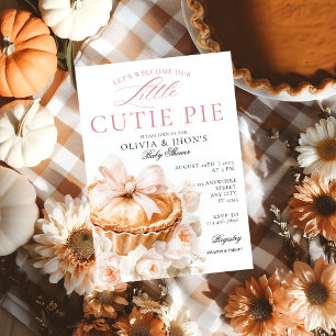 Convite para Arco Floral Cutie Pumpkin
