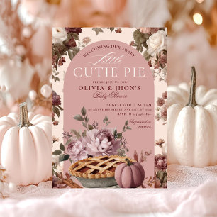 Convite para Arco Floral Cutie Pumpkin