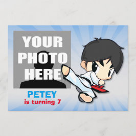 Convite para artes marciais - PERSONALIZADO