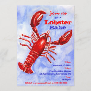 Convite para Assares de lagosta