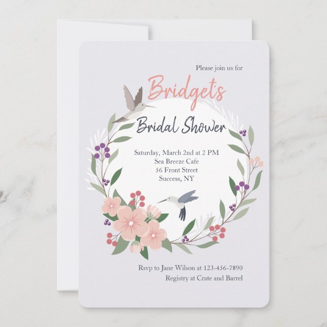 Convite para aves de capoeira (Frente)