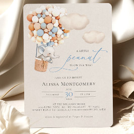 Convite para balão de ar quente de elefante