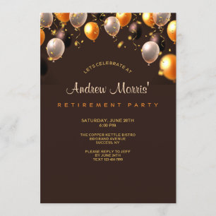 Convite para Balões de Celebração