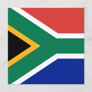 Convite para Bandeira da África do Sul