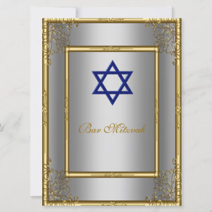 Convite para bar Mitzvah