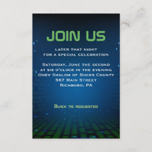 Convite para Bar Mitzvah de JOGOS DE VÍDEO SEM FIM