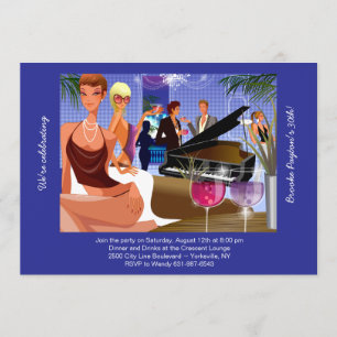 Convite para Bar Piano