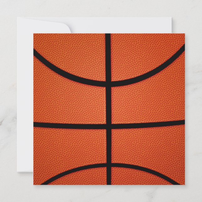 Convite para Basquete (Frente)