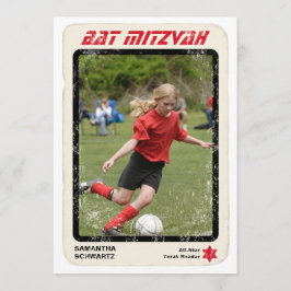 Convite para Bat Mitzvah, Estrela Esportiva, em Ve