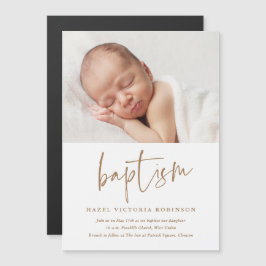 Convite para Batismo e Criminalização de Script Mo