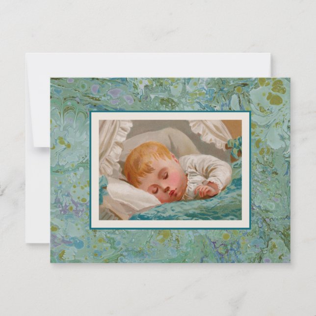 Convite para bebê doce (Frente)