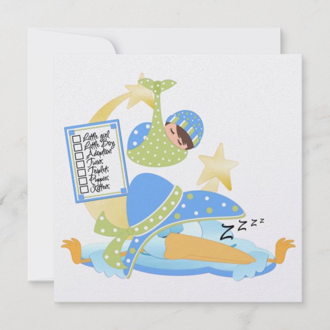 Convite Para Bebês (Frente)