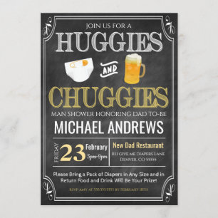 Convite Para Bebês Chá