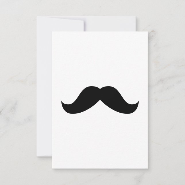 Convite para bigode (Frente)