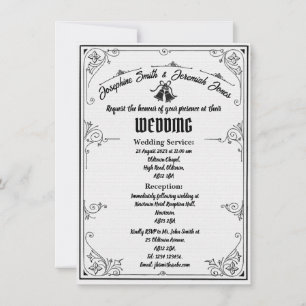 Convite para Blindagem e Cartão de Casamento Textu