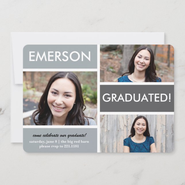 Convite para Blocos de Graduação (Frente)