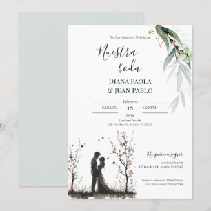 Convite para Boda español