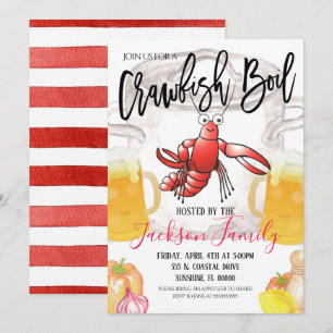 Convite para Boil de Lagostim