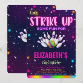 Convite para Boliche