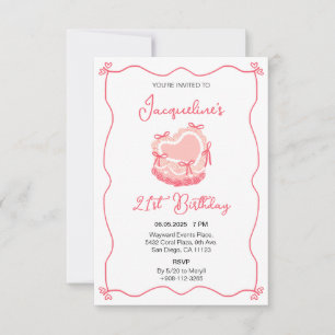 Convite para Bolo de Aniversário Retroativo