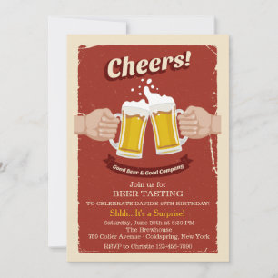 Convite para Brindar com Boas Cervejas
