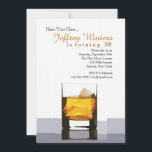 Convite para Brindar Levantando o Copo<br><div class="desc">Celebre qualquer ocasião feliz levantando uma taça para um brinde ou boa alegria. Este convite sofisticado convida os seus convidados com estilo.</div>