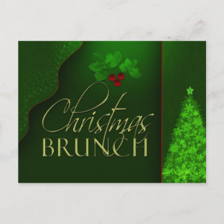 Convite para Brunch de Natal Personalizado