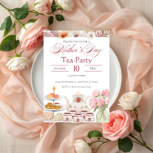 Convite para Brunch do Dia das Mães