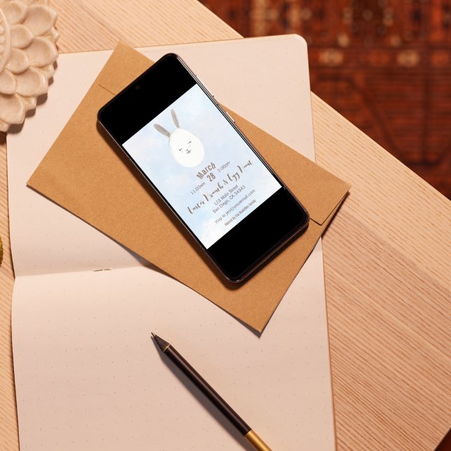 Convite Para Caça De Ovo De Páscoa E Ovo (Criador carregado)